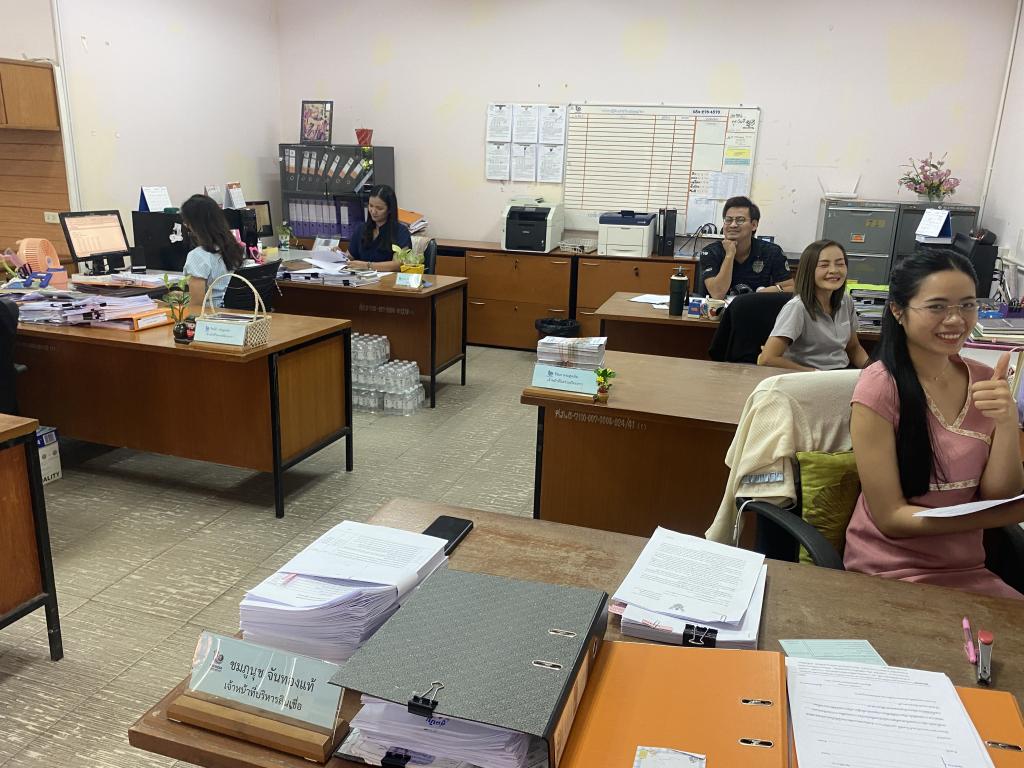 ดีพร้อม เซ็นเตอร์ 6 กับ สภาพบรรยากาศในการทำงาน หรือสภาพแวดล้อมเปลี่ยนแปลงในทางที่ดีขึ้น